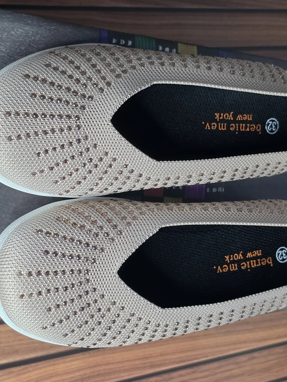 Bernie Mev Kids Memory Foam Slip-On Shoes EU 32 / US Kids 1 Blush Rose Gold
